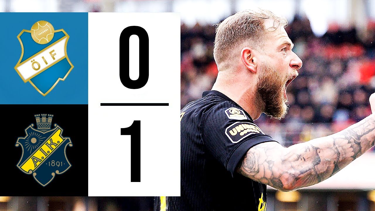 HIGHLIGHTS | ÖSTER 0-1 AIK | ALLSVENSKAN
