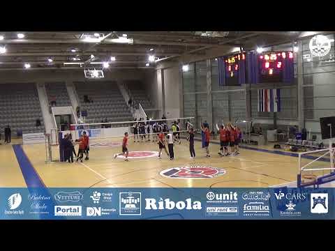 Superliga II. dio natjecanja, 2.kolo MOK Mursa Osijek - OK Mladost Ribola Kaštela