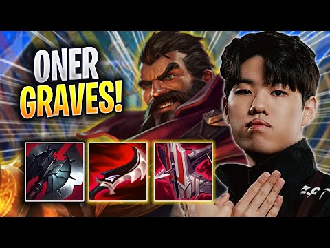 ONER TRIES NEW GRAVES BUILD! - T1 Oner Plays Graves JUNGLE vs Rek'sai! | Season 2023