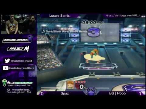 Smashing Grounds 6-5.1: Spaz (Lucas) vs. BS | Poob (Donkey Kong) (Set #2)