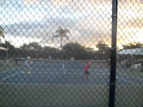 Eric Vanshelboim (Denmark) & Giorgia Di Muzio (Italy) vs Alfredo Casso & Sasha Tolstoff (USA). 1/3.