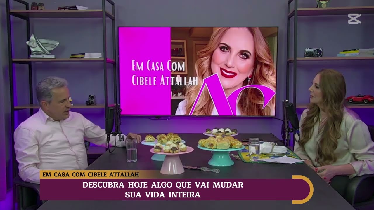 ENTREVISTA COM FLAVIO FERRAZ EM CASA COM CIBELE ATTALLAH
