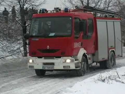 48 Rajd Barbórka warszawska 2010 Po akcji gaśniczej wolny przejazd.mpg