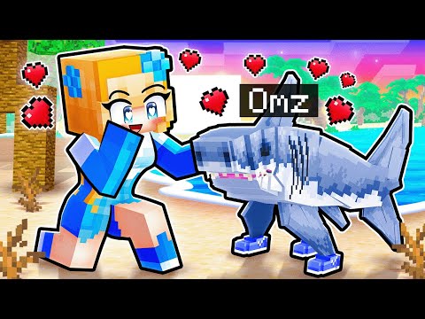 Playing Minecraft as a BABY TRALALERO TRALALA!