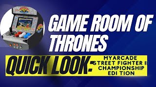 Quick Look- MyArcade Street Fighter II Champion Edition Micro Arcade Review #streetfighter2 #sf2