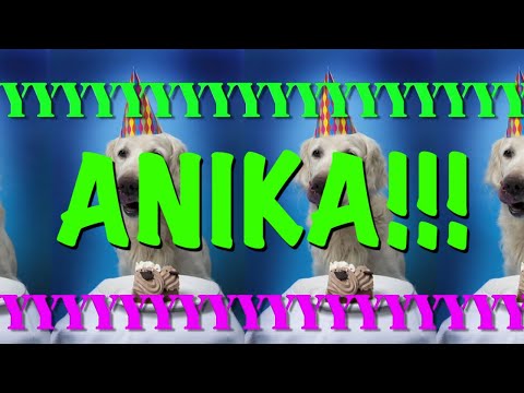 HAPPY BIRTHDAY ANIKA! - EPIC Happy Birthday Song