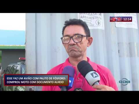 ROTA DO DIA 06 12 2019  Mototaxista preso suspeito de comprar moto com documento alheio