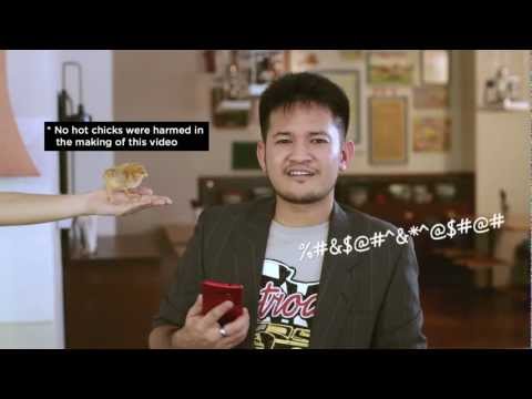 'Toby' the Great presents the HTC Butterfly and how to be awesome