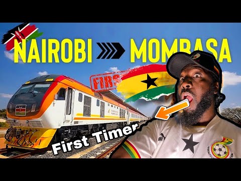 Kenias SGR-Zug: Von Nairobi nach Mombasa // Economy/Premium-Reisen mit einem Ghanaer 🇬🇭🇰🇪