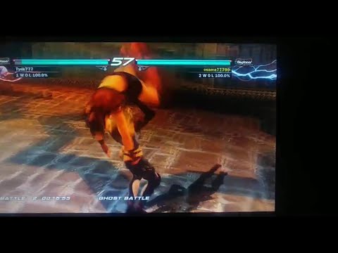 Tekken 6 Nina  Toss Throw on Julia Ryona
