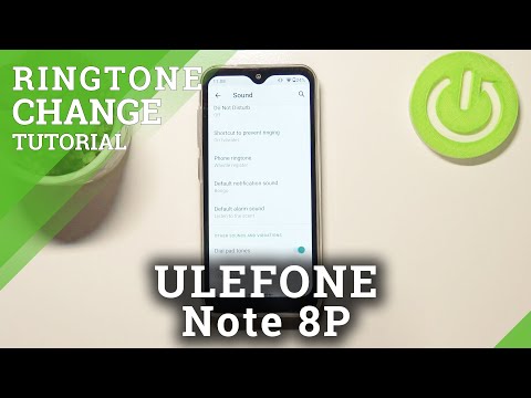 Ringtone List - ULEFONE Note 8P and Call Settings