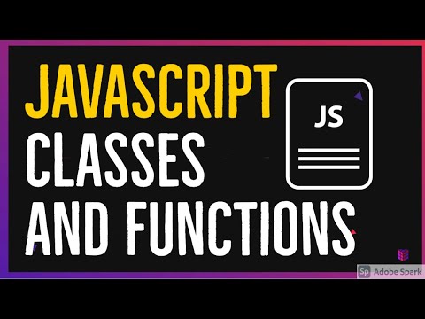 Javascript Classes and Functions