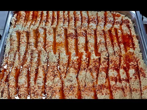 Traditional Meat Forged Wheat Turkish Keskek Recipe