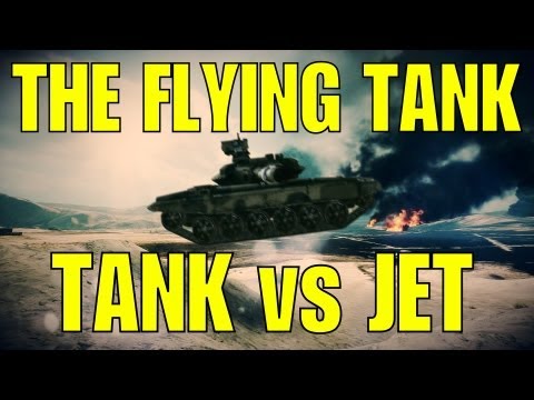 THE FLYING TANK - Most Epic Tank Shot EVER!