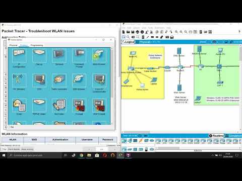 13.4.5 Packet Tracer - Troubleshoot WLAN Issues (CCNAv7 200-301)