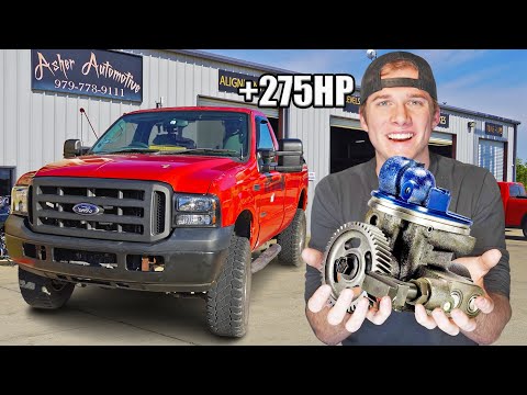 I Put The Biggest HPOP I Could Buy In My 6.0L Powerstroke