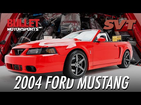 2004 Ford Mustang SVT Cobra Convertible by Bulletmotorsportsinc