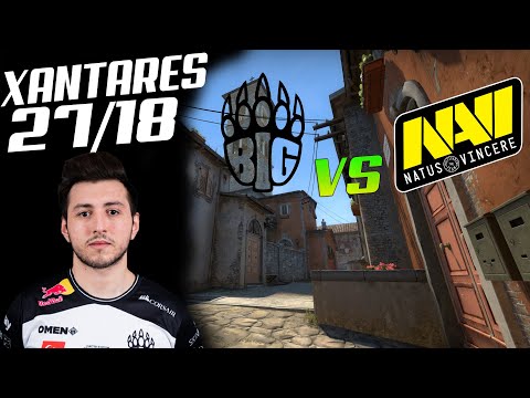 CSGO POV BIG XANTARES (27/18) VS NAVI INFERNO BLAST Premier Spring Final 2021 18.06.21!