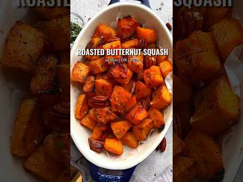 Roasted Butternut Squash https://lifemadesweeter.com/maple-cinnamon-roasted-butternut-squash/