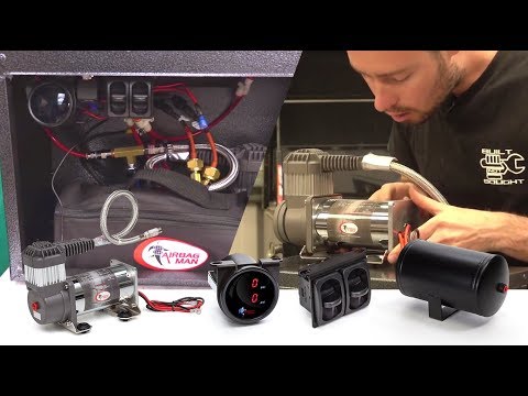 Built Not Bought's On Board Air Supply System for your Airbag Suspension & Tyres
