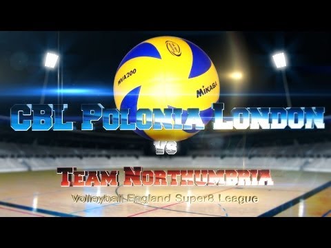 Volleyball England Super8 - Team Northumbria - CBL Polonia London 3:0 Chris Hykiel interview.