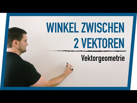 Angle between 2 vectors | Math by Daniel Jung