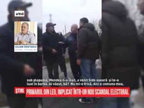 STIRIPESURSE.RO - Primarul din Leu, amenintari pentru adversarii politici