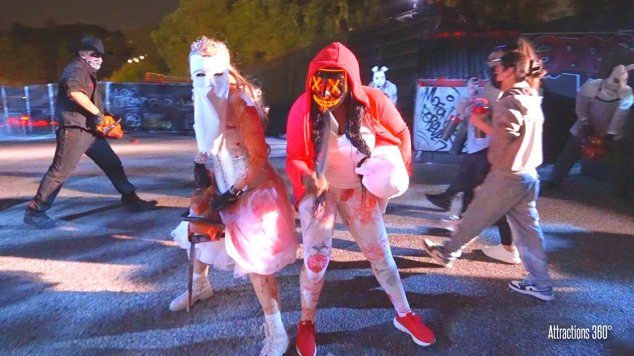 Terror Tram Universal Studios Hollywood Backlot Halloween Horror Nights 2021