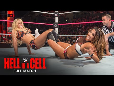 FULL MATCH - Charlotte Flair vs. Nikki Bella - Divas Title Match: WWE Hell in a Cell 2015