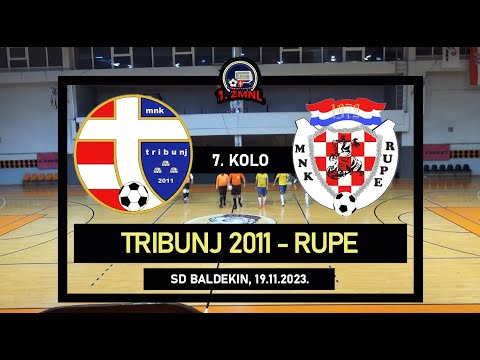1. ŽMNL: TRIBUNJ 2011 - RUPE  1:0, 19.11.2023.