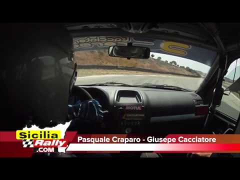 P.Craparo - G.Cacciatore al 3° Racalmuto Rally Experience