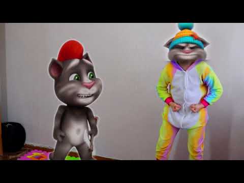 TIKTOK TALKING TOM COMPILATION play and imitate talking tom friends in real life