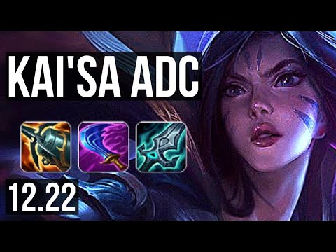 KAI'SA & Heimer vs CAIT & Syndra (ADC) | 12/1/5, Legendary, 300+ games | EUW Master | 12.22