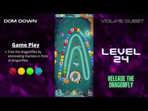 Viola's Quest 🟣🟠🔴 / Level 24 / Dom Down