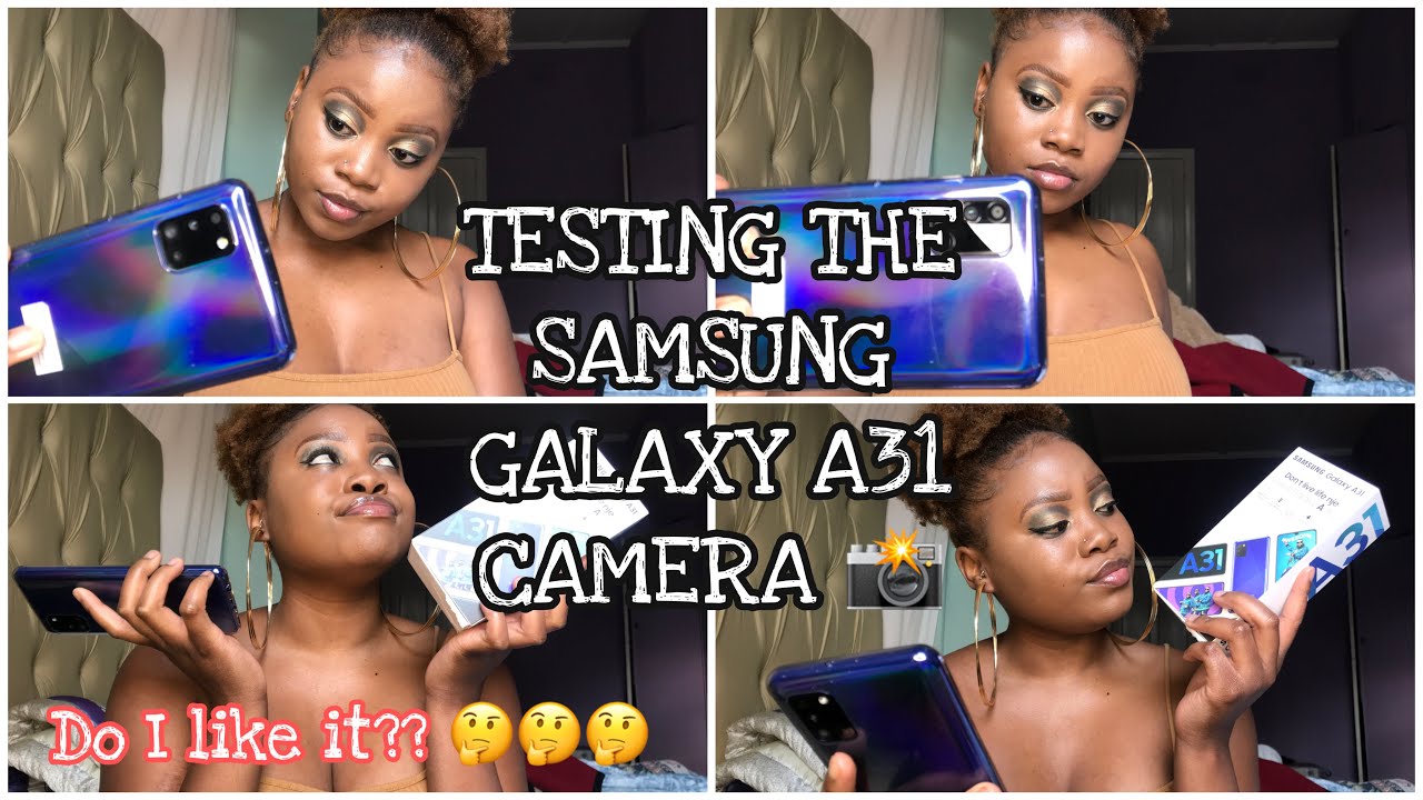 TESTING THE SAMSUNG GALAXY A31 CAMERA || DO I LIKE IT ? || SA YOUTUBER