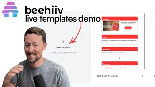 beehiiv live template demo - 7 posts in 10 min