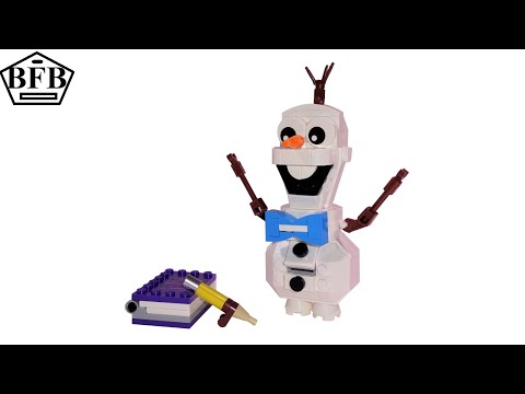 Lego Disney 41169 | Olaf von die Eiskönigin 2 | Lego Speed Build Review