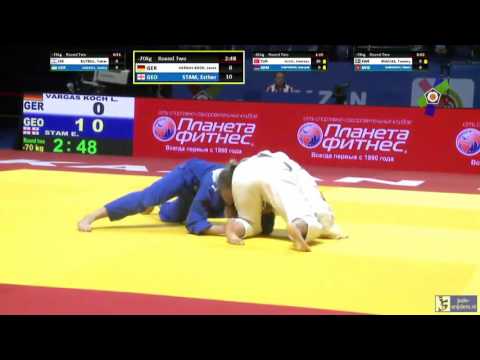 Judo 2016 European Championships Kazan: Vargas Koch (GER) - Stam (GEO) [-70kg]