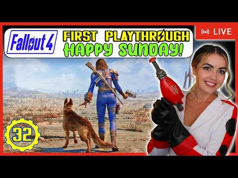 Hewwoooo! | Fallout 4 First Playthrough | LIVE Stream | LizXP | Part 32
