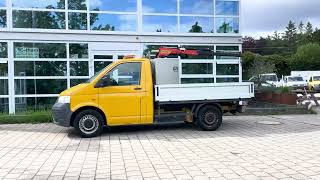 Xe tải san phẳng < 3.5t Volkswagen Transporter 2.5 TDI 96KW 300 + Palfinger PC1500 Kraan Kran Crane | H&igrave;nh ảnh 4 - Autoline
