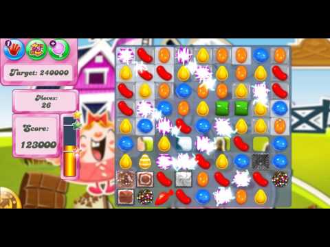 Candy Crush Saga Level 231 - 3 Stars - No Boosters Used