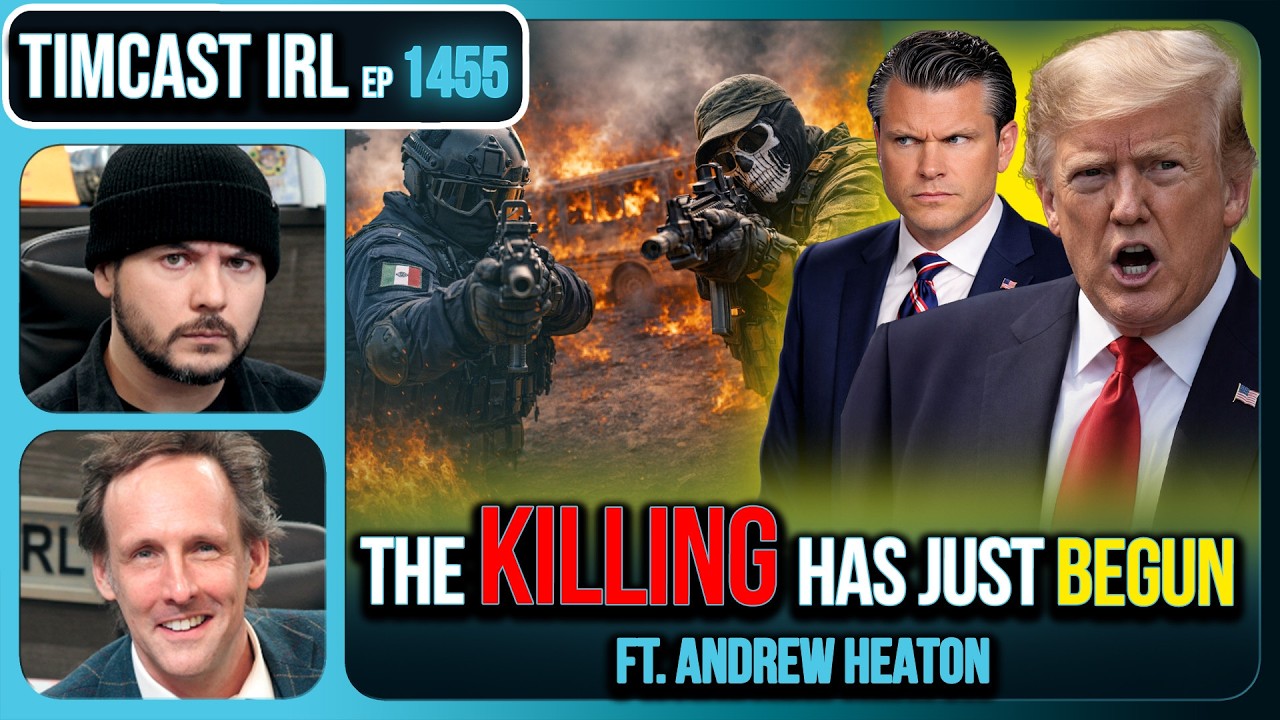 THE KILLING HAS JUST BEGUN | Timcast IRL #1455 w/ Andrew Heaton