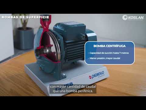 Bombas de superficie y sumergibles