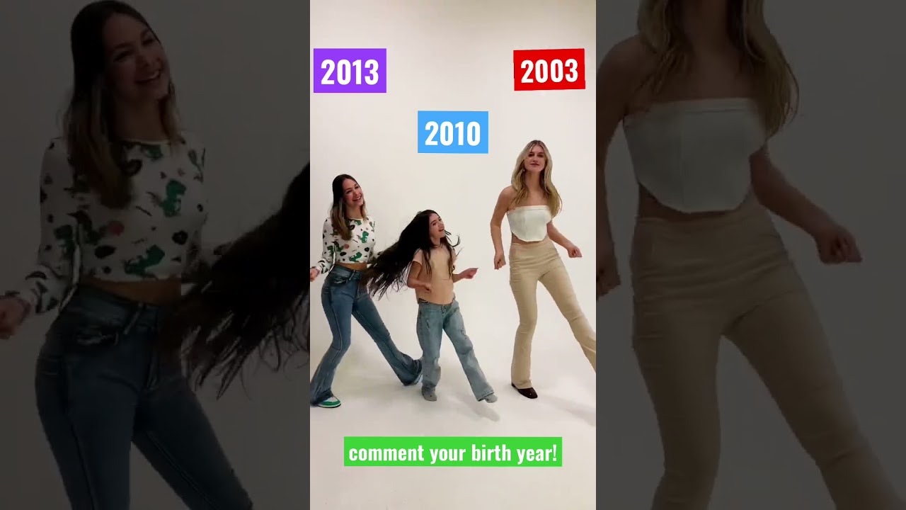 GREEN GREEN GRASS Tiktok Dance Trend!💚#shorts #sisters #viral