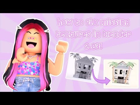 How to fix missing textures in blender 2.83!