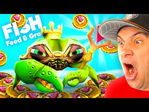 King Of The Crabs Coin Challenge in Feed and Grow!