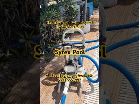 Swimming Pool Suction Trolley