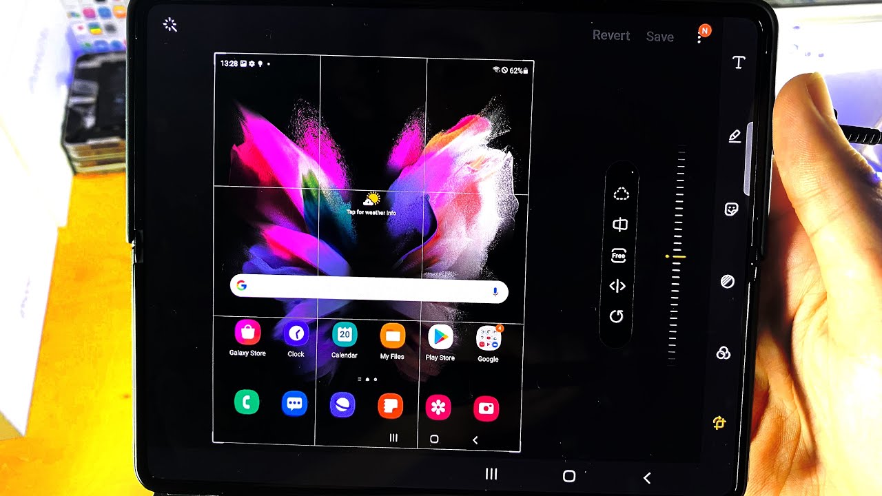 How To ScreenShot on Samsung Galaxy Z Fold 3 5G!
