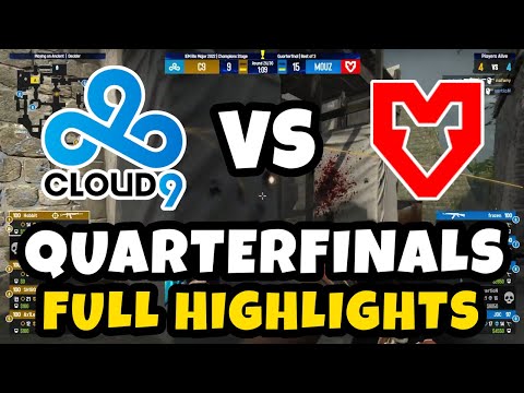 Cloud9 VS Mouz - Quarterfinals IEM RIO 2022 - Champions Stage - FULL HIGHLIGHTS - CSGO