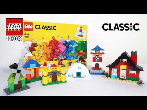 Конструктор LEGO Classic «Кубики и домики» 11008 / 270 деталей